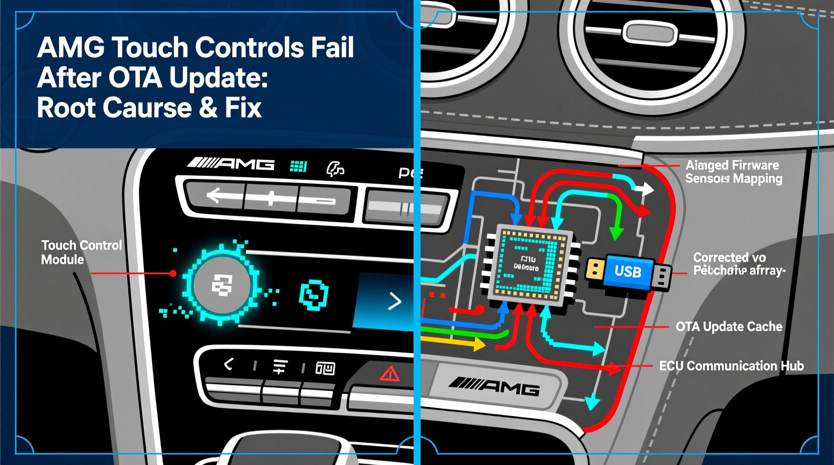 amg touch controls fail ota update