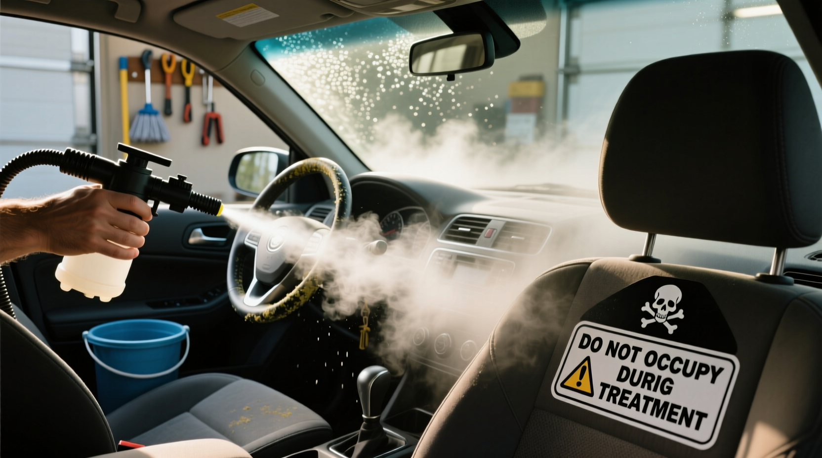 can you bug bomb a car