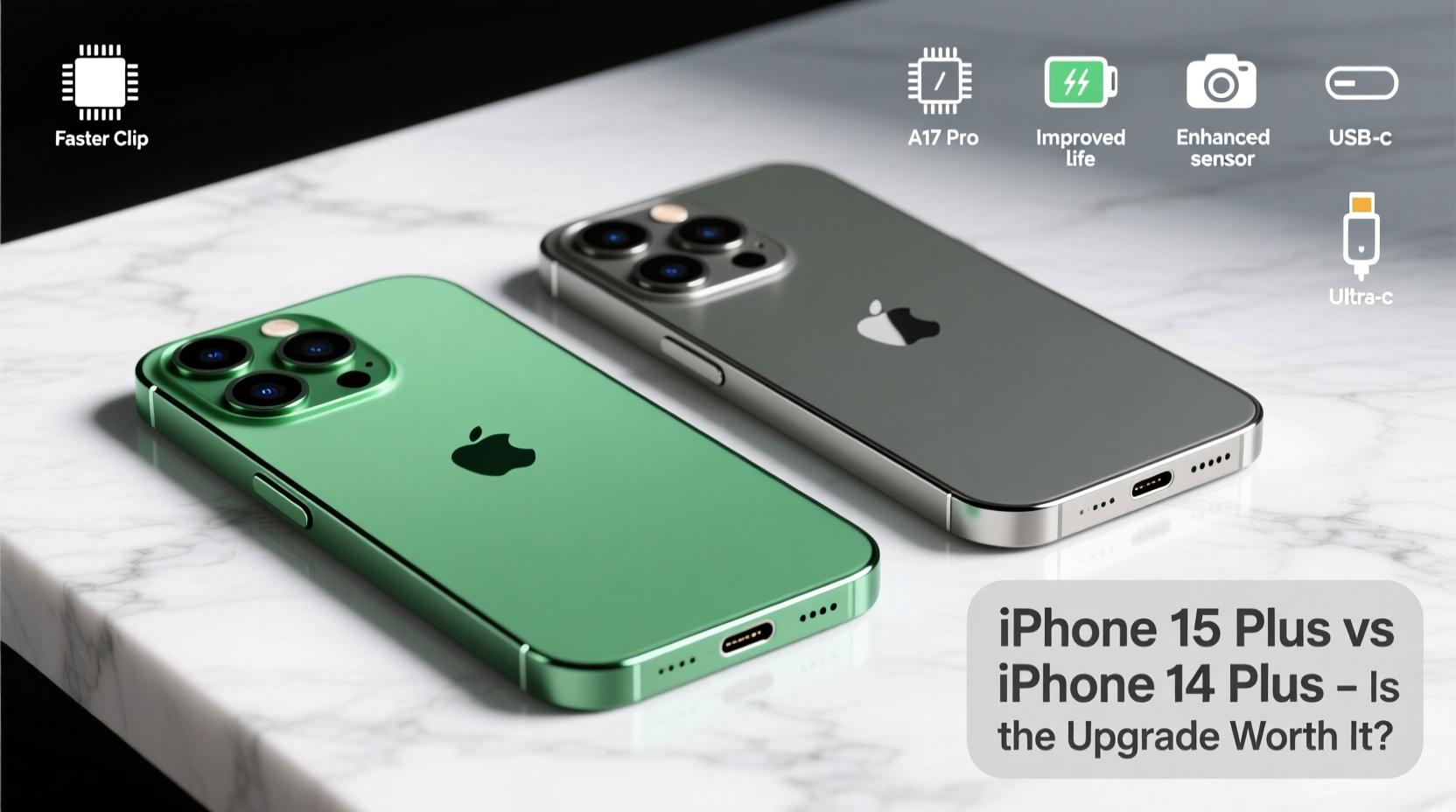 iphone 15 vs 14 plus is it worth upgrading or should i stick with the 14 plus