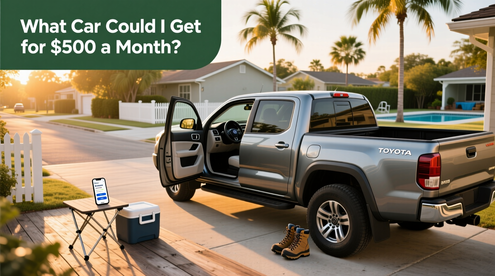 pickup truck lease under $500 per month florida