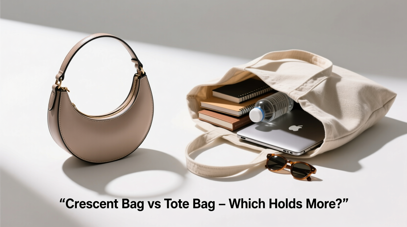 crescent bag vs tote bag which one actually holds more stuff