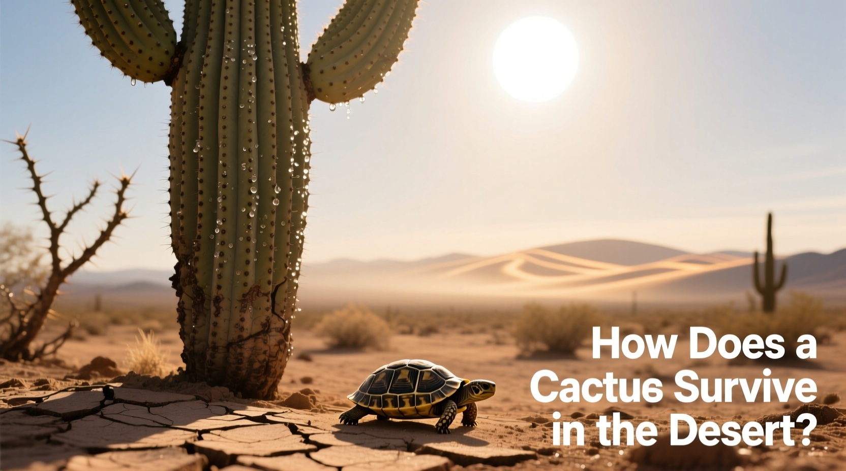 How Does a Cactus Survive in the Desert?