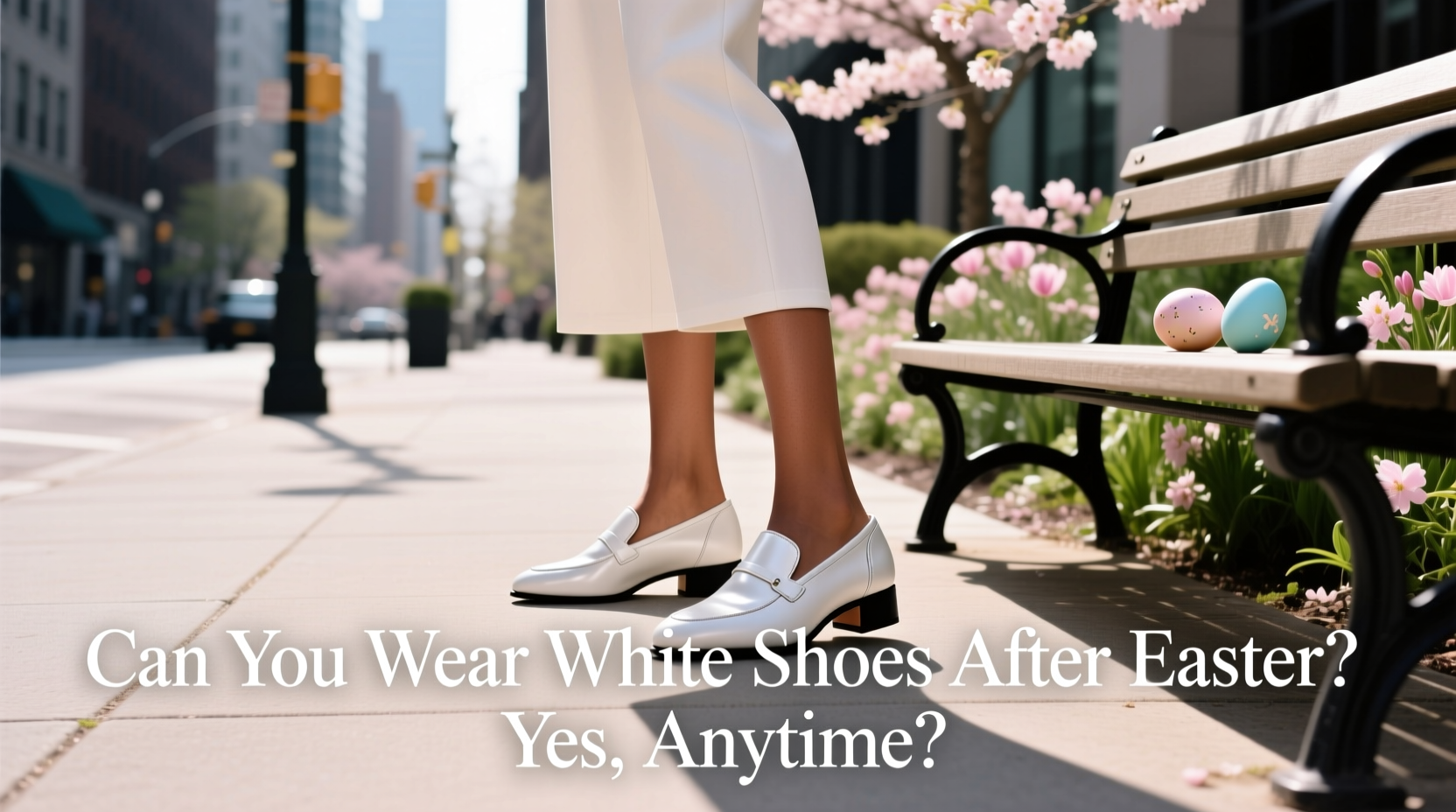 can you wear white shoes after easter