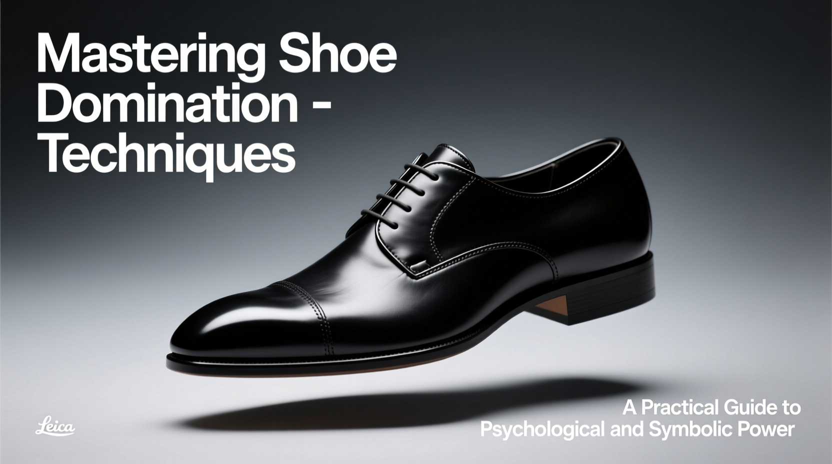mastering shoe domination techniques a practical guide to psychological and symbolic power
