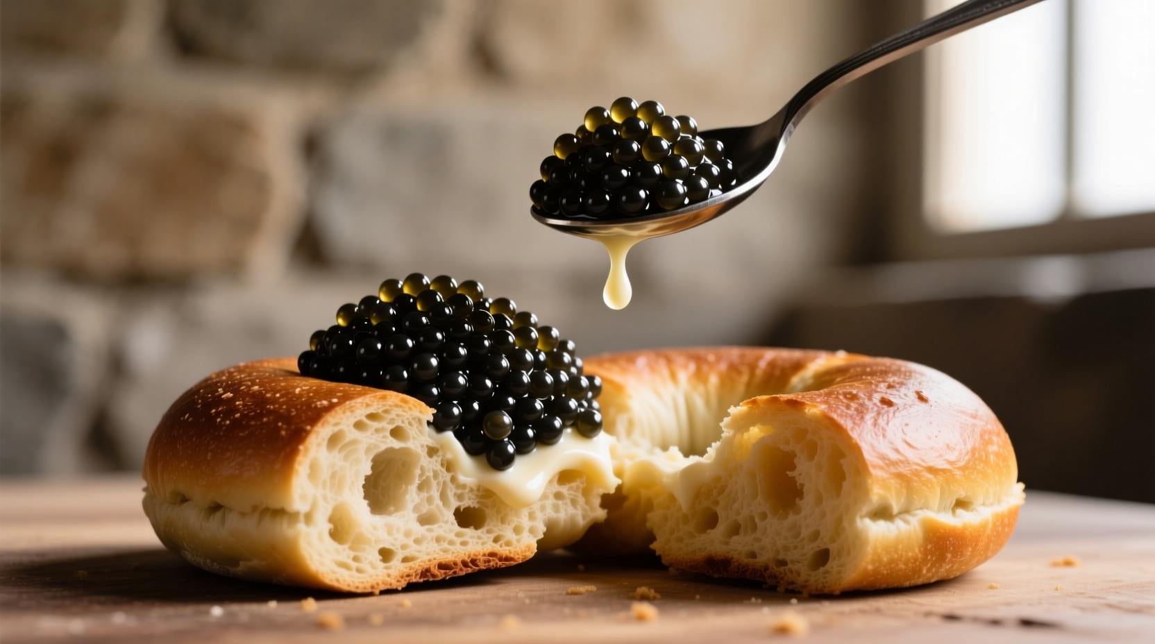 put caviar on your breakfast carbs
