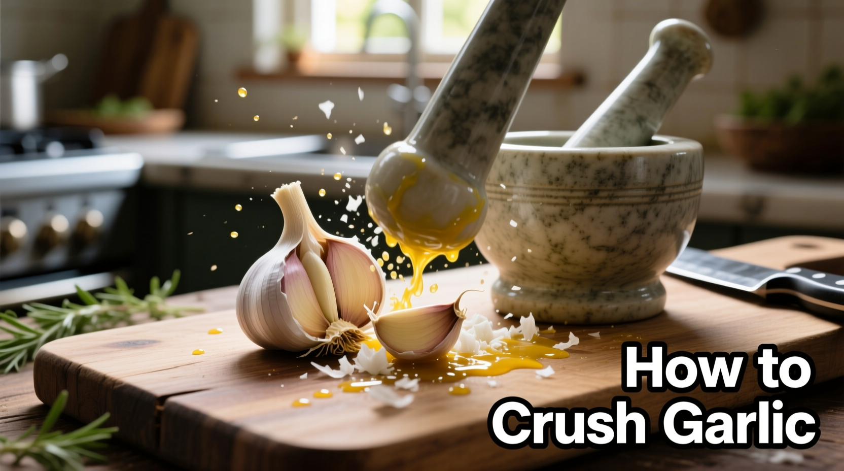 How to Crush Garlic: 4 Methods Compared (Pro Chef Tips)