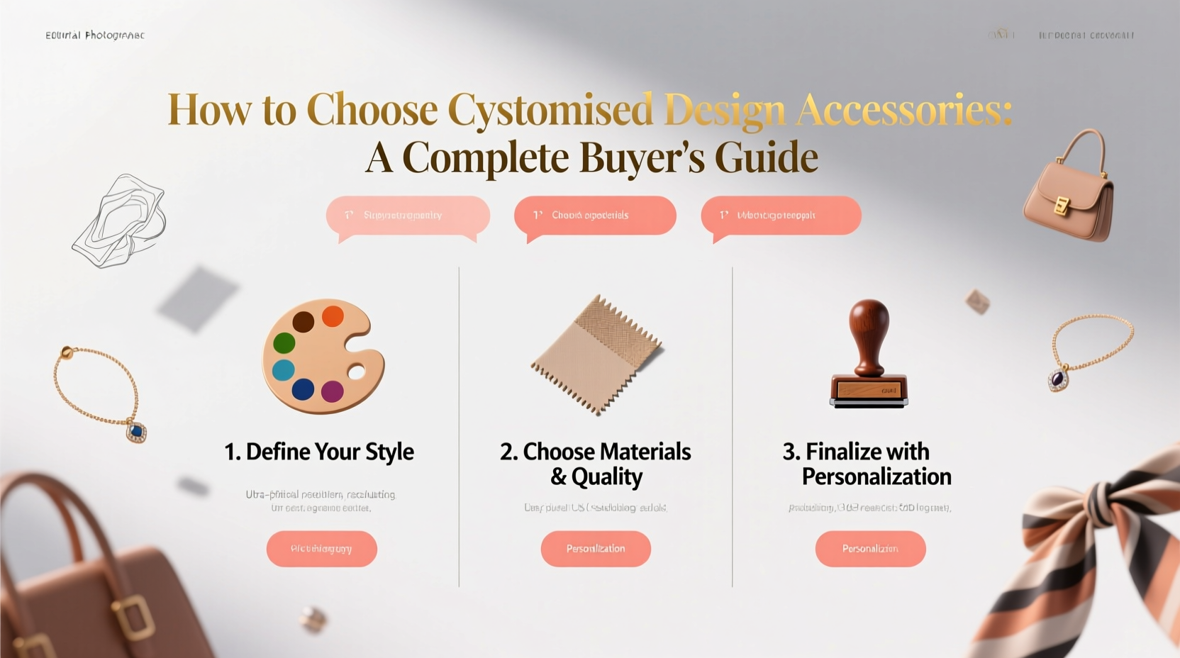 customised design accessories