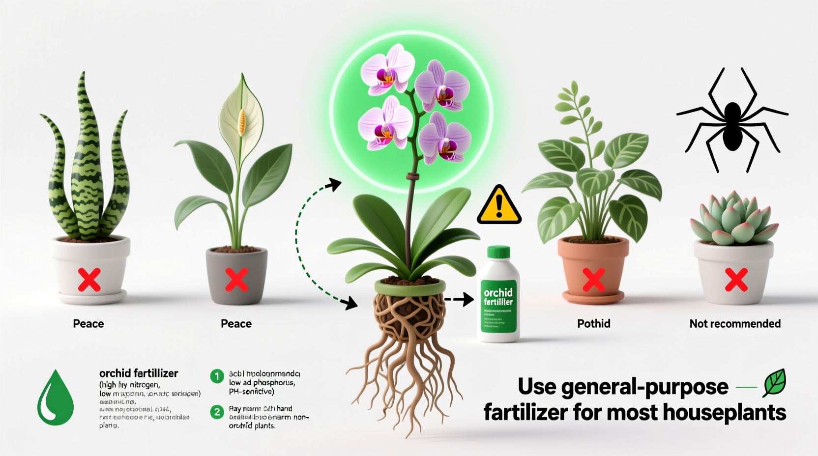 can you use orchid fertilizer on other plants