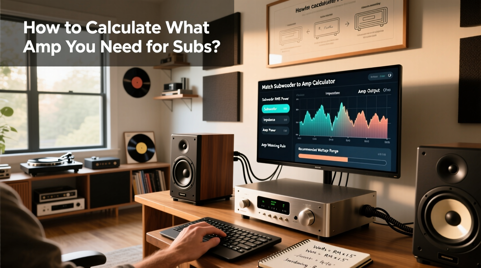 How to Match Subwoofer to Amp Calculator Guide