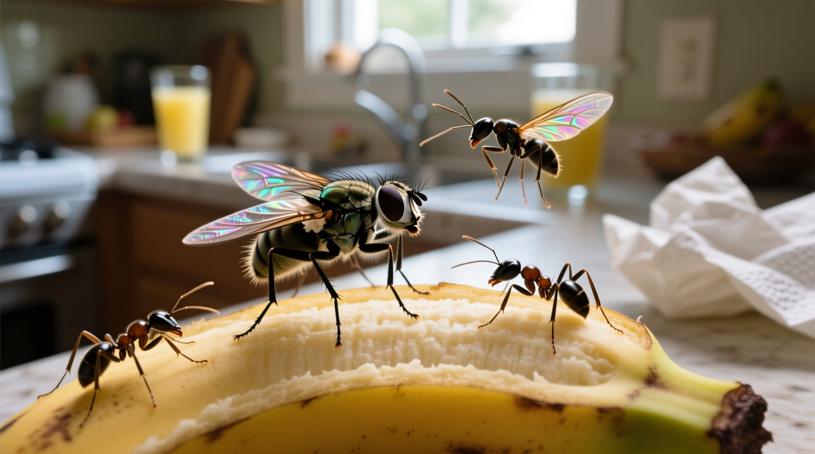 how to kill fruit flies and their lookalikes