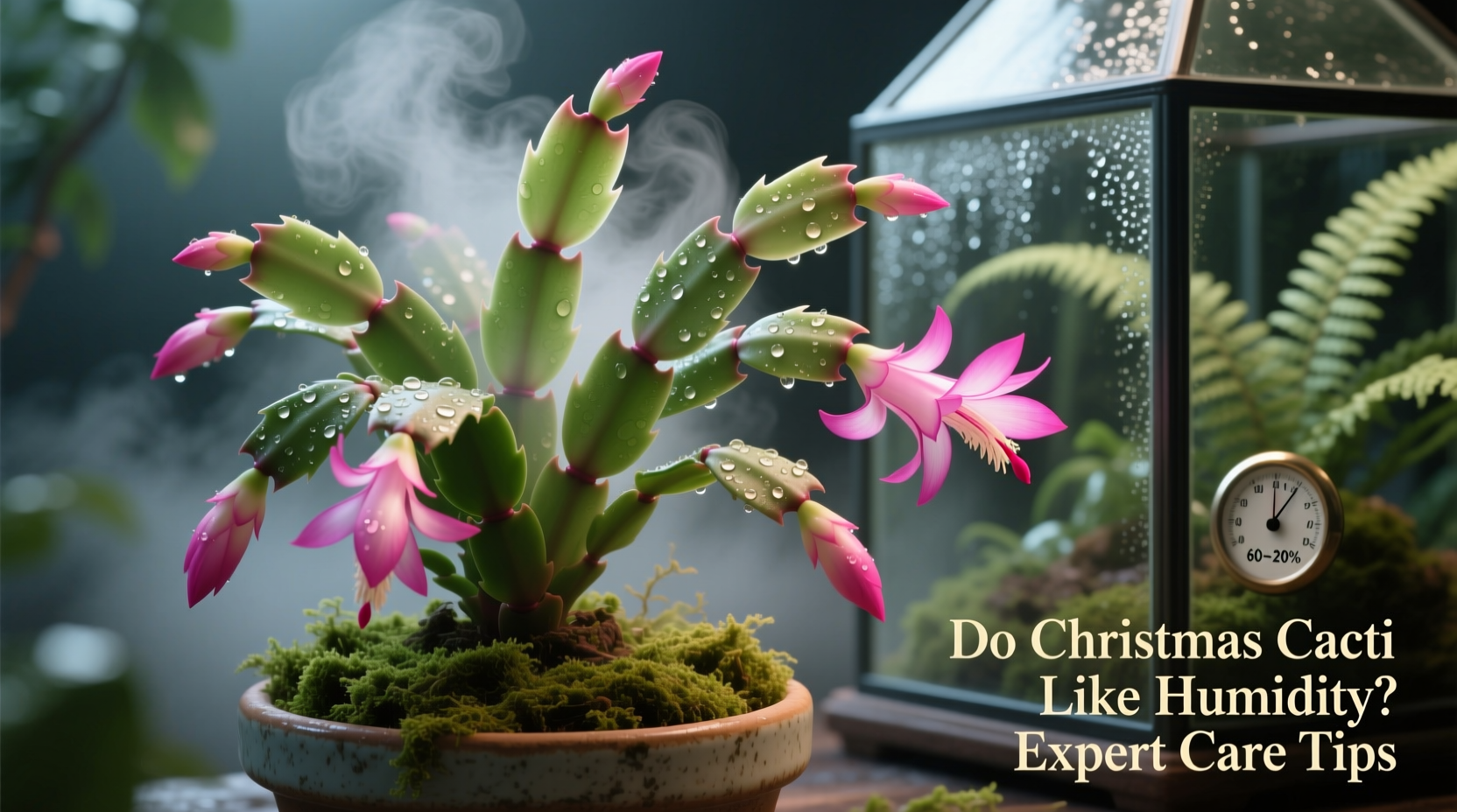 do christmas cactus like humidity