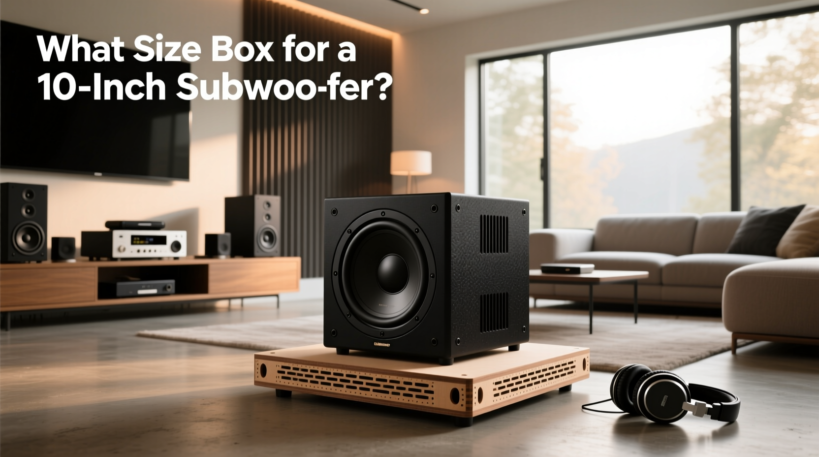 How to choose 10 inch subwoofer box,What size box for 10 inch sub?