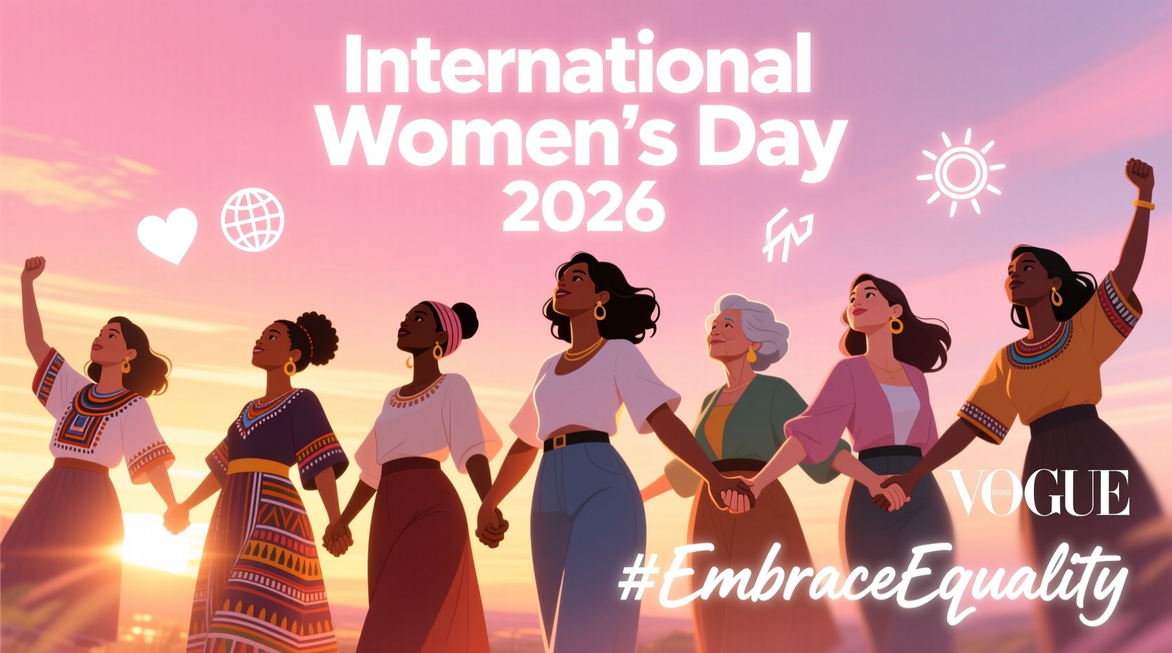 international womens day hash tag