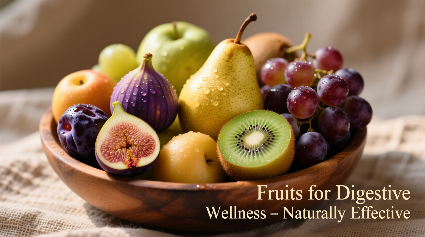 Fresh fruits for constipation relief