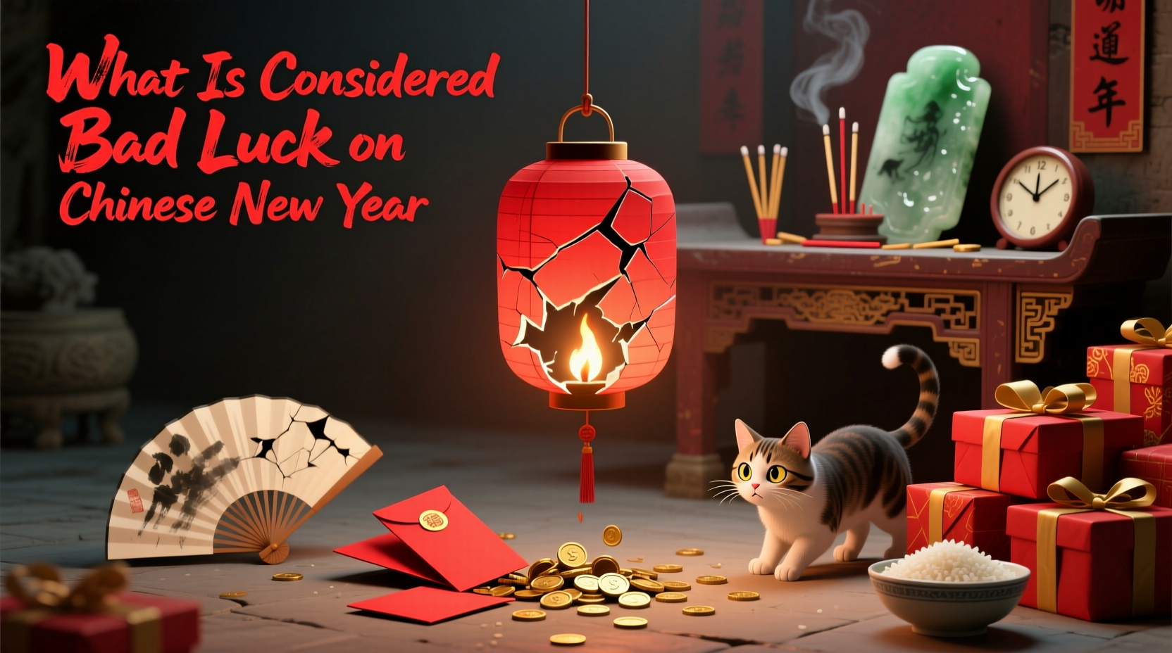 what is considered bad luck on chinese new year