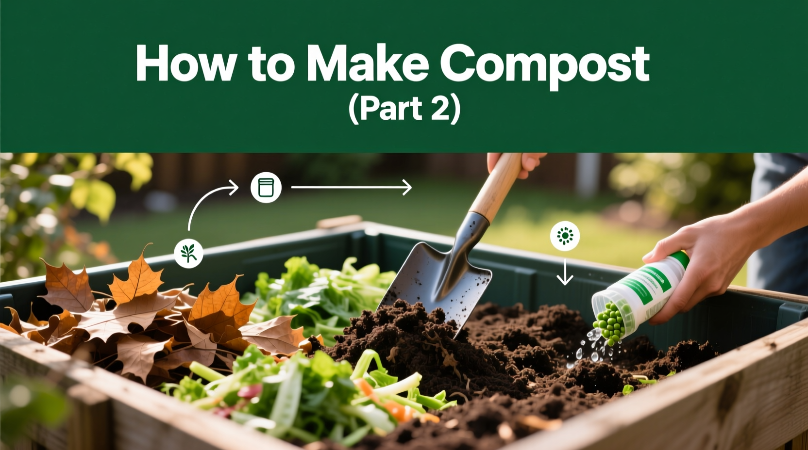 how to make compost p2
