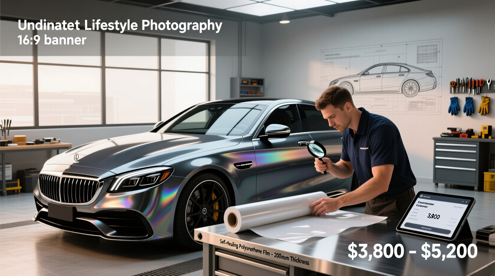 How to choose polyurethane film for car,How much does it cost to PPF an entire vehicle?