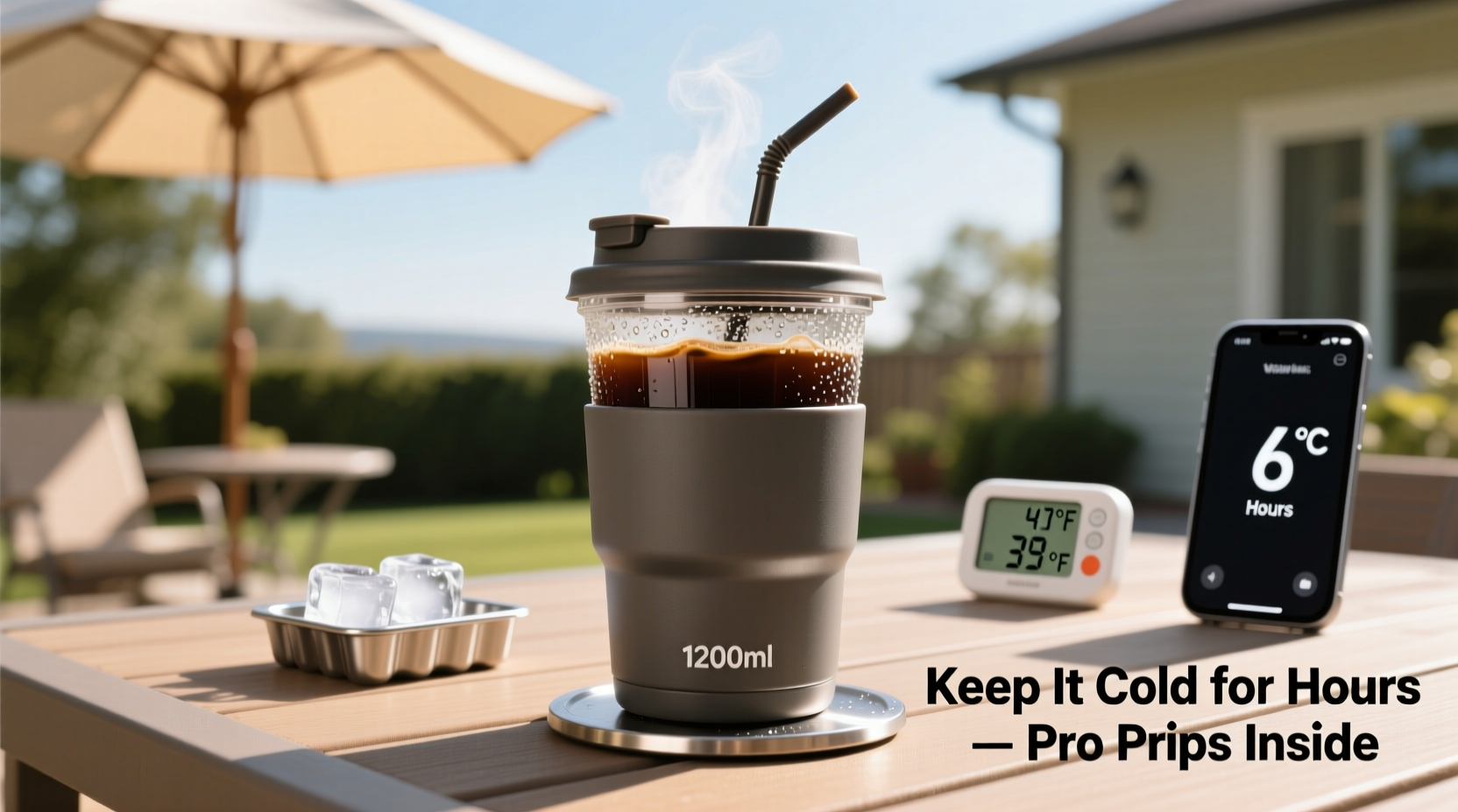 effective strategies to keep your coffee cold for hours in a large cup