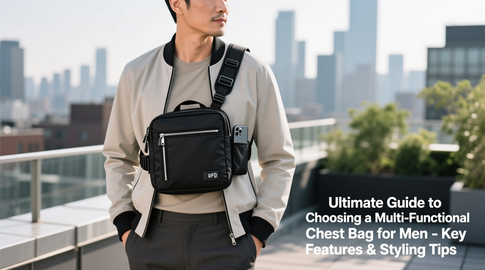 ultimate guide to choosing a multi functional chest bag for men key features and styling tips