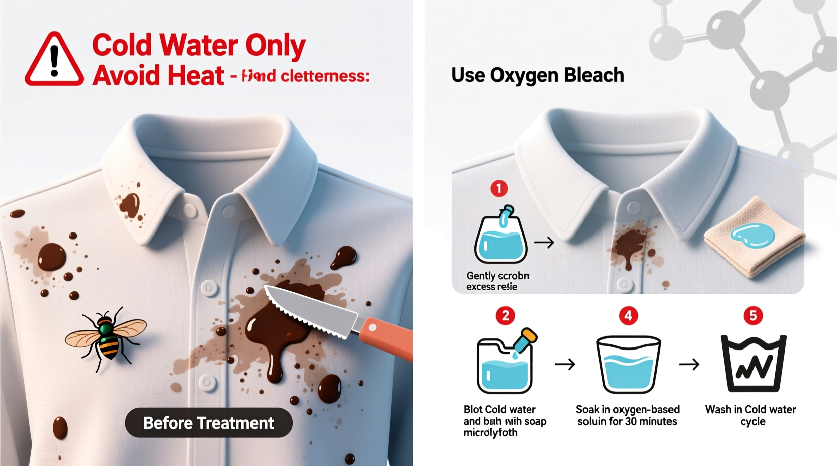 effective methods to remove fly stains from clothes and restore fabric cleanliness