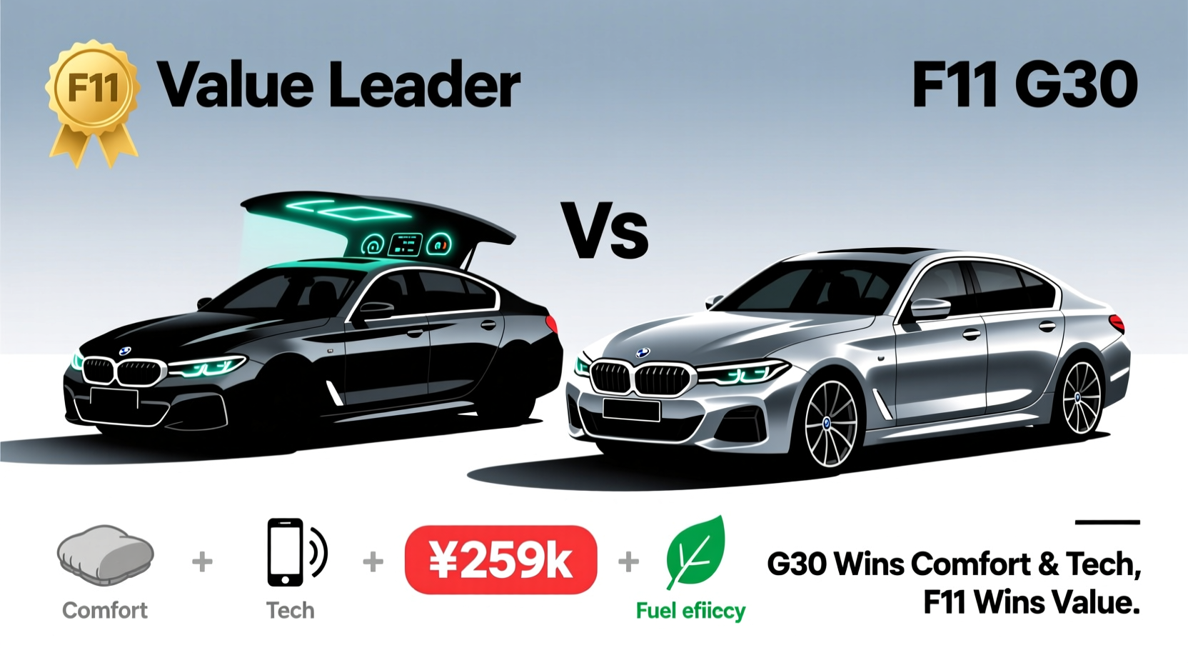 f11 vs g30 commute