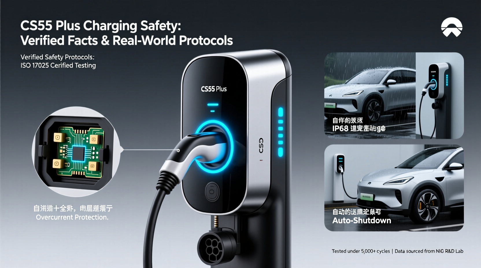 cs55 plus charging safety