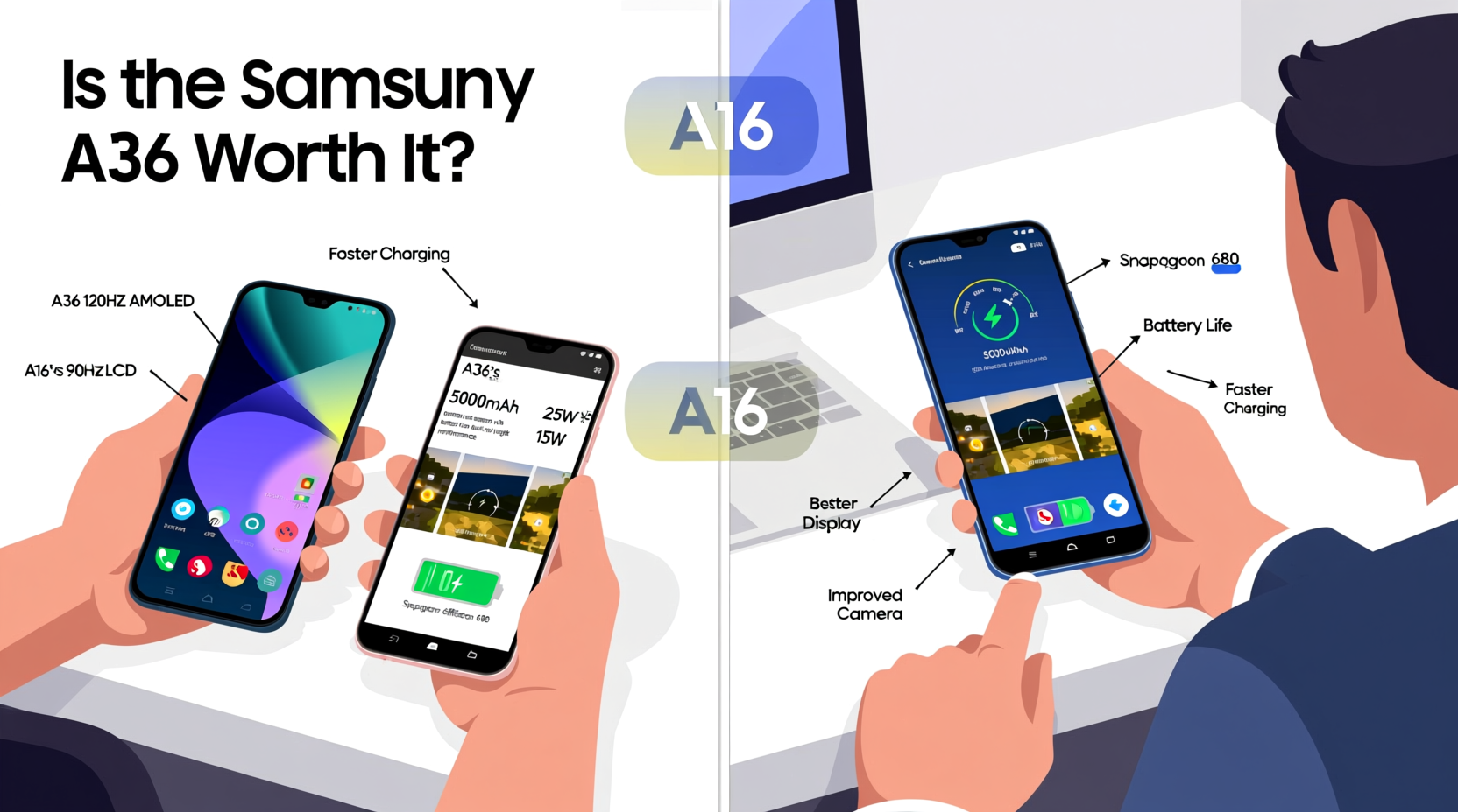 samsung a36 vs a16 is the newer model really worth the upgrade 2