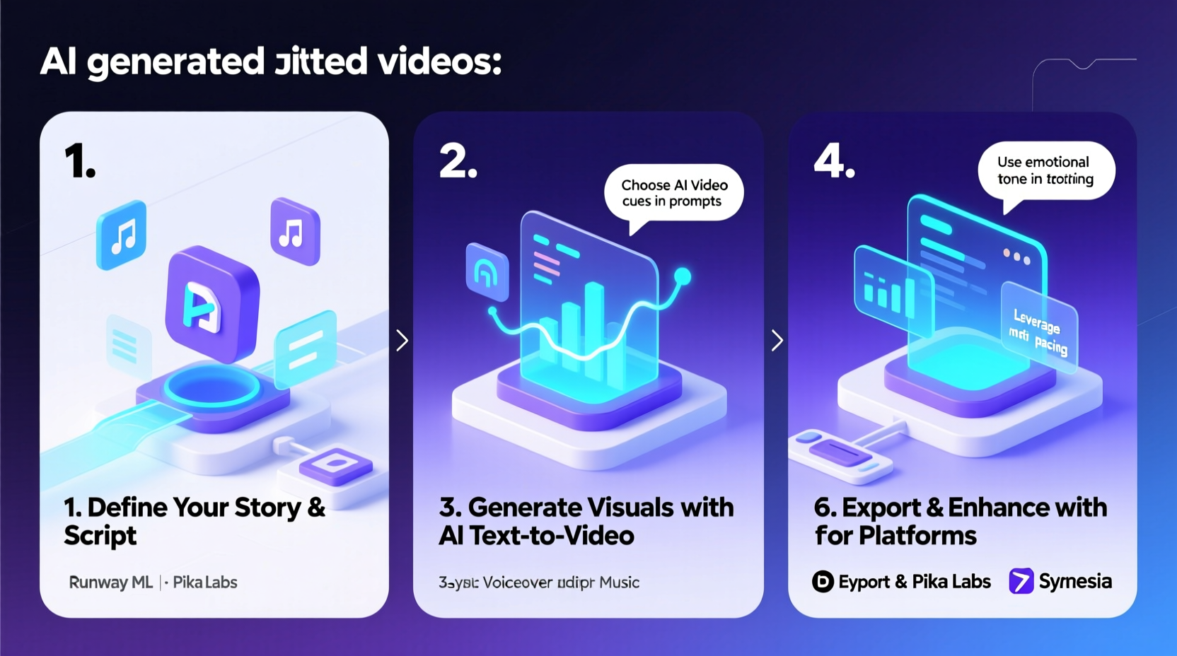 step by step guide to creating engaging ai videos tools tips and techniques