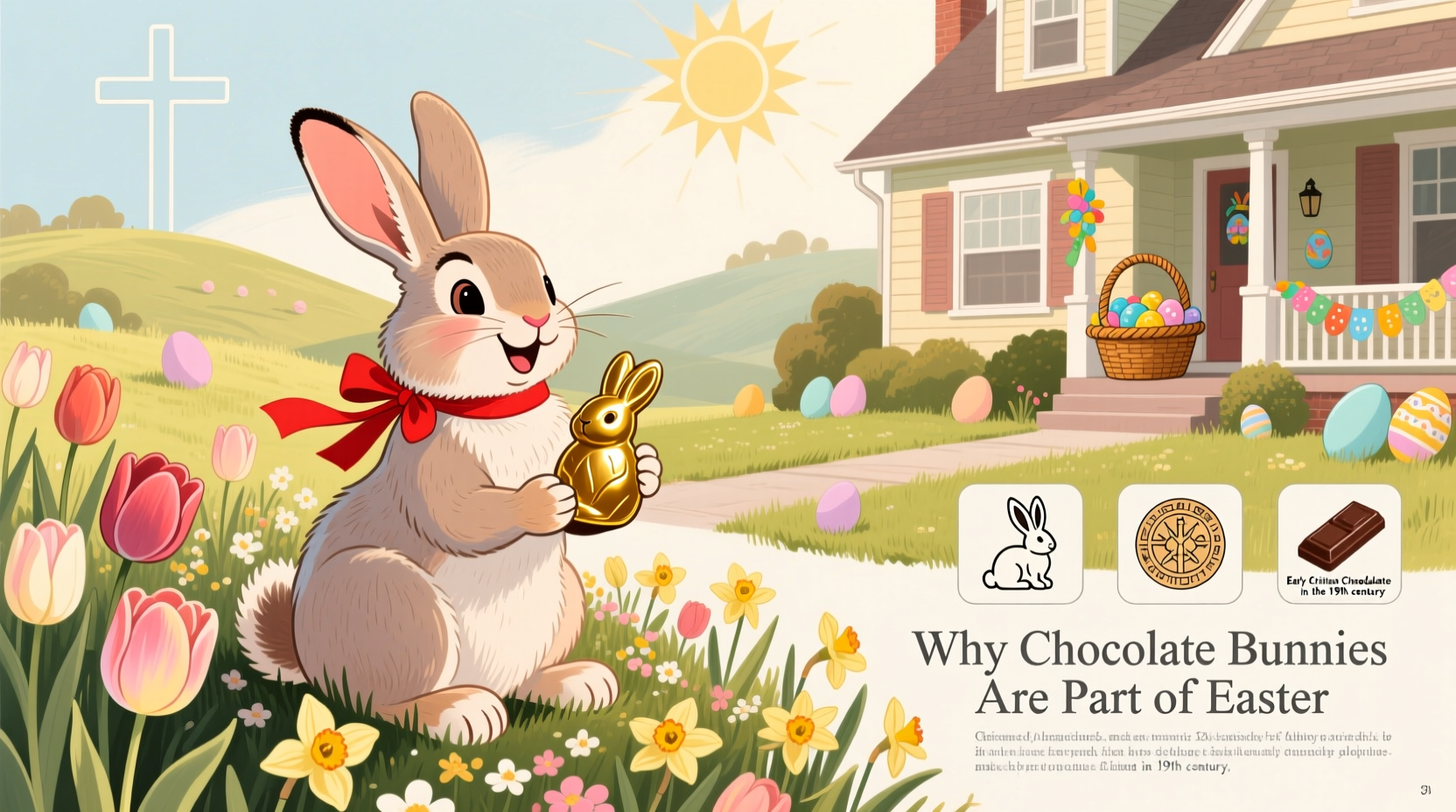 why chocolate bunnies at easter