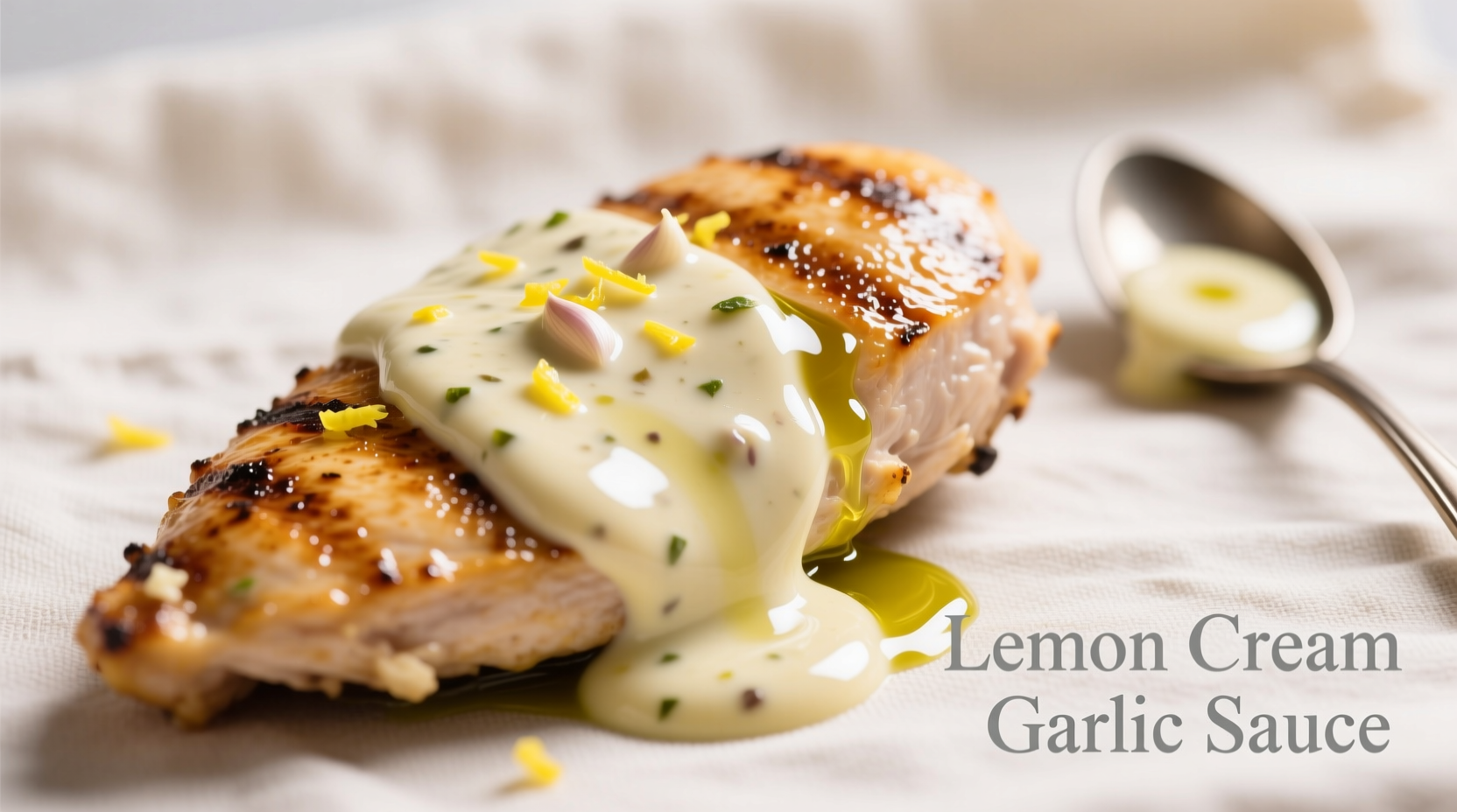 lemon cream garlic sauce