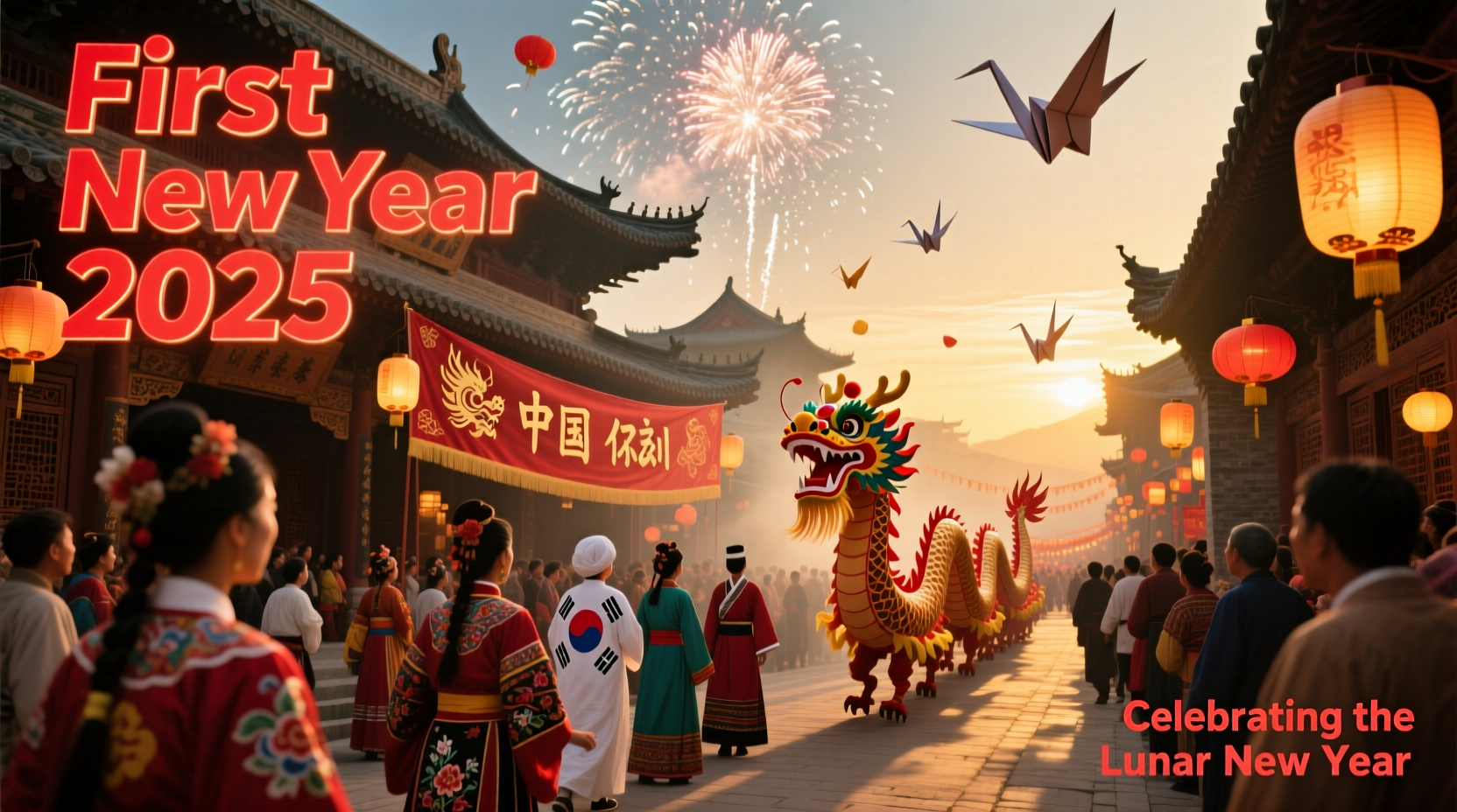 which country celebrate first new year