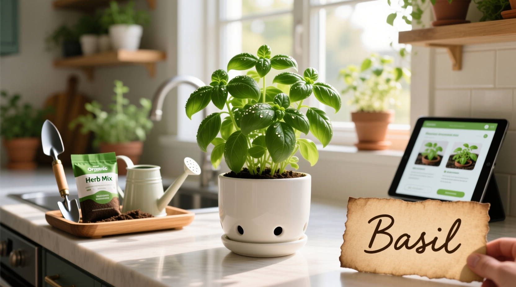 can i grow basil inside