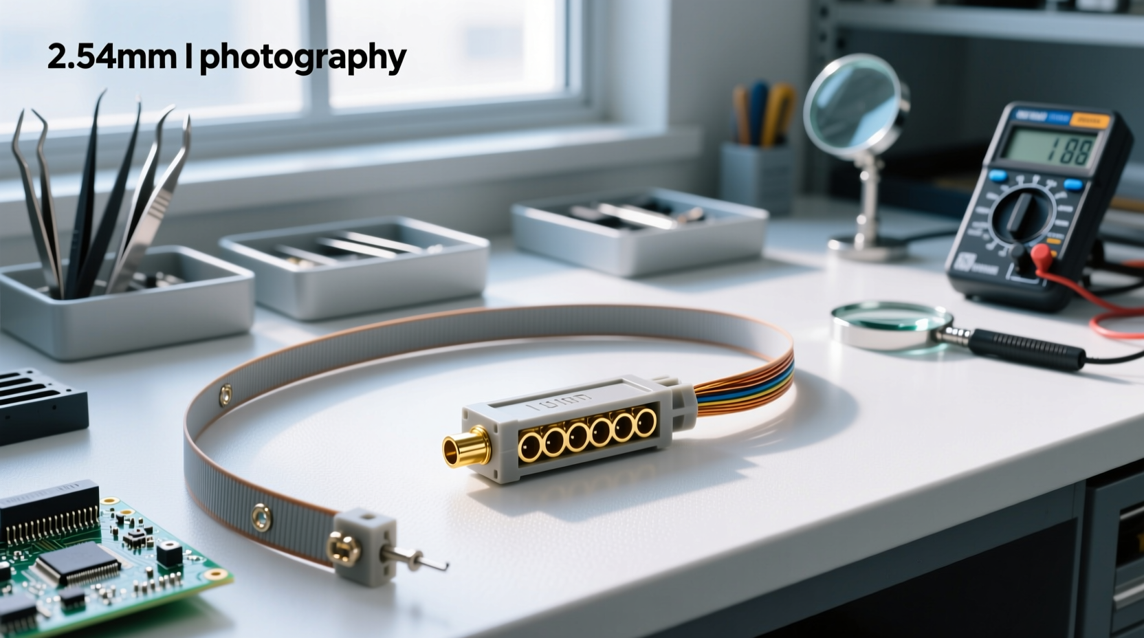 2.54mm idc 8 pin connector guide