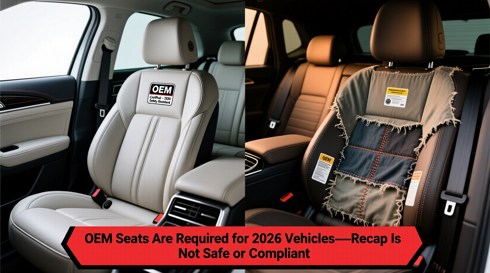 recap vs oem seats 2026