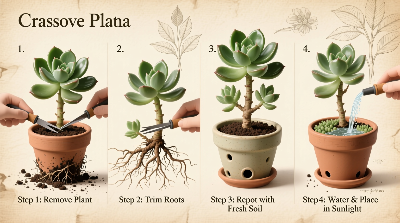 How to Repot a Jade Plant: Step-by-Step Guide