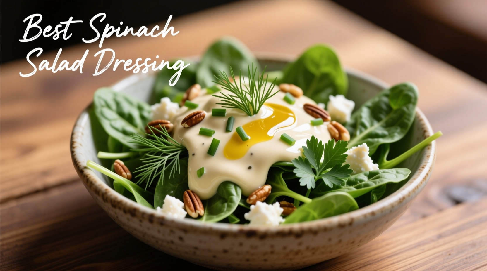 Best Spinach Salad Dressing: Creamy & Tangy Perfect Pairings