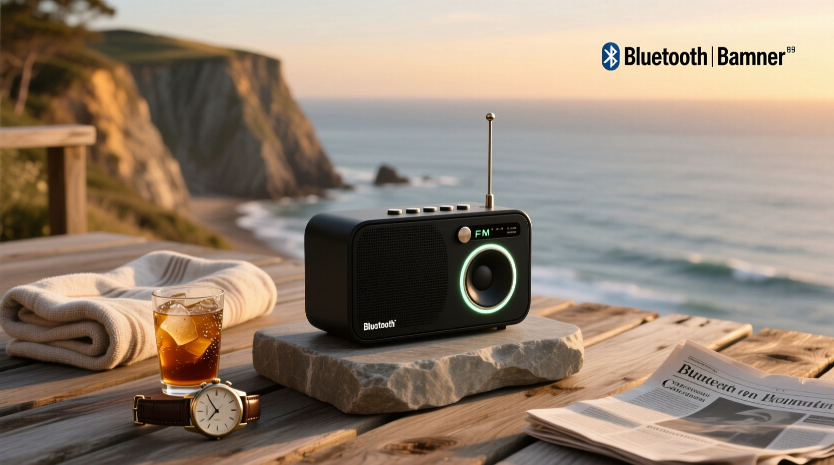 bluetooth speaker with radio