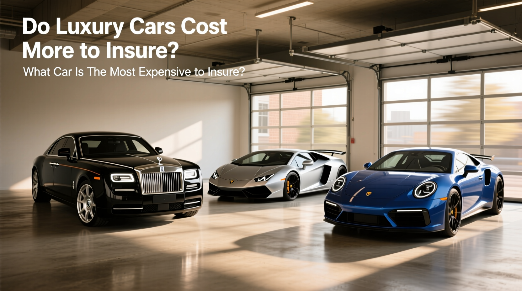 How to Choose a Luxury Car With Lower Insurance Costs