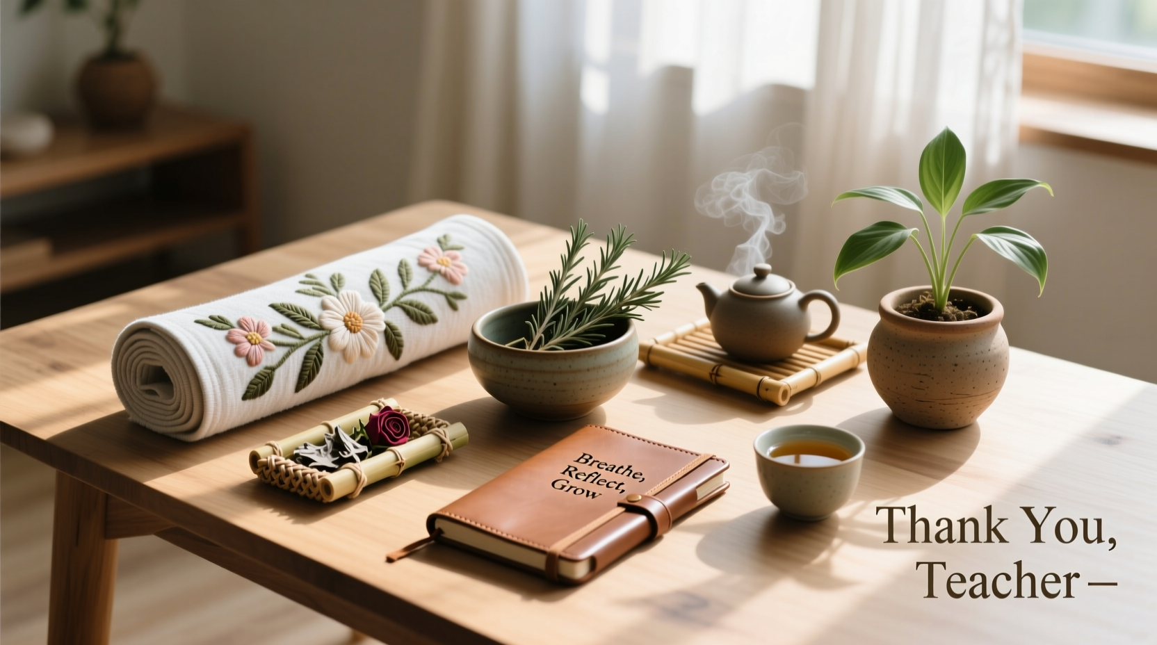 thoughtful gift ideas for yoga teacher appreciation