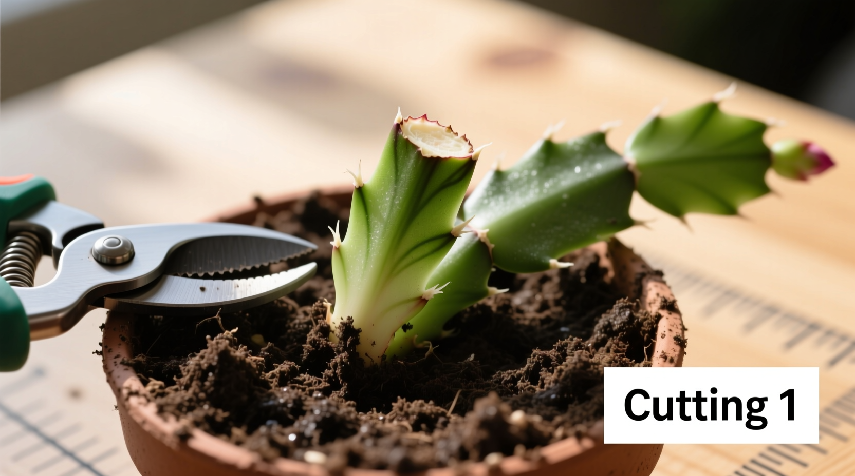 how do you root christmas cactus