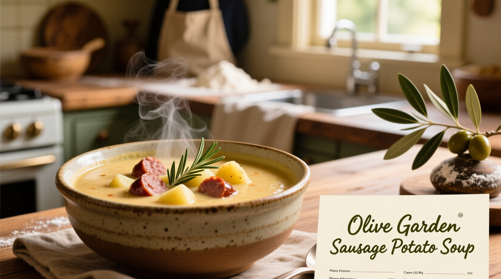Olive Garden Sausage Potato Soup Recipe and Facts