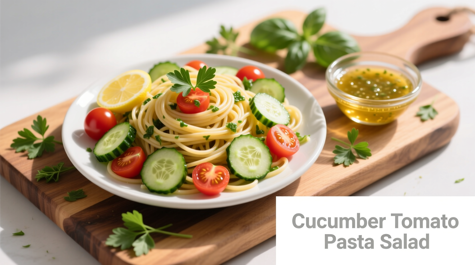 Perfect Cucumber Tomato Pasta Salad Recipe