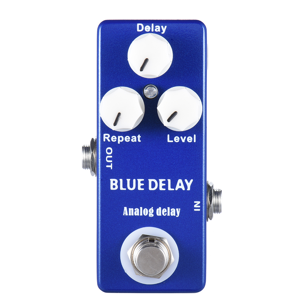 Mini Blue Delay Pedal - True Bypass, Mad Professor Effect
