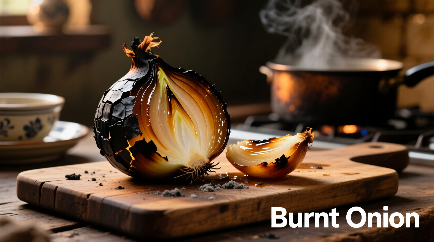burnt onion