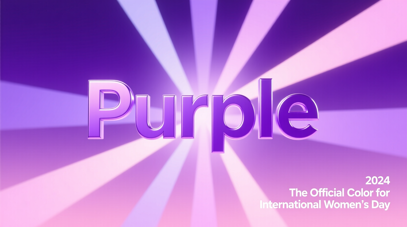 color for international womens day