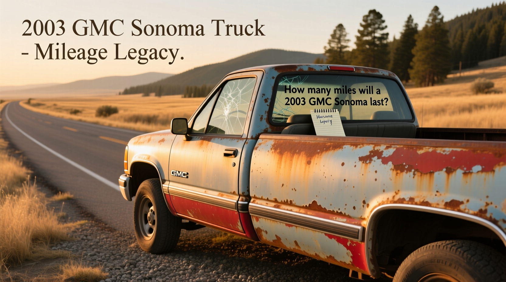 2003 gmc sonoma mileage reliability guide