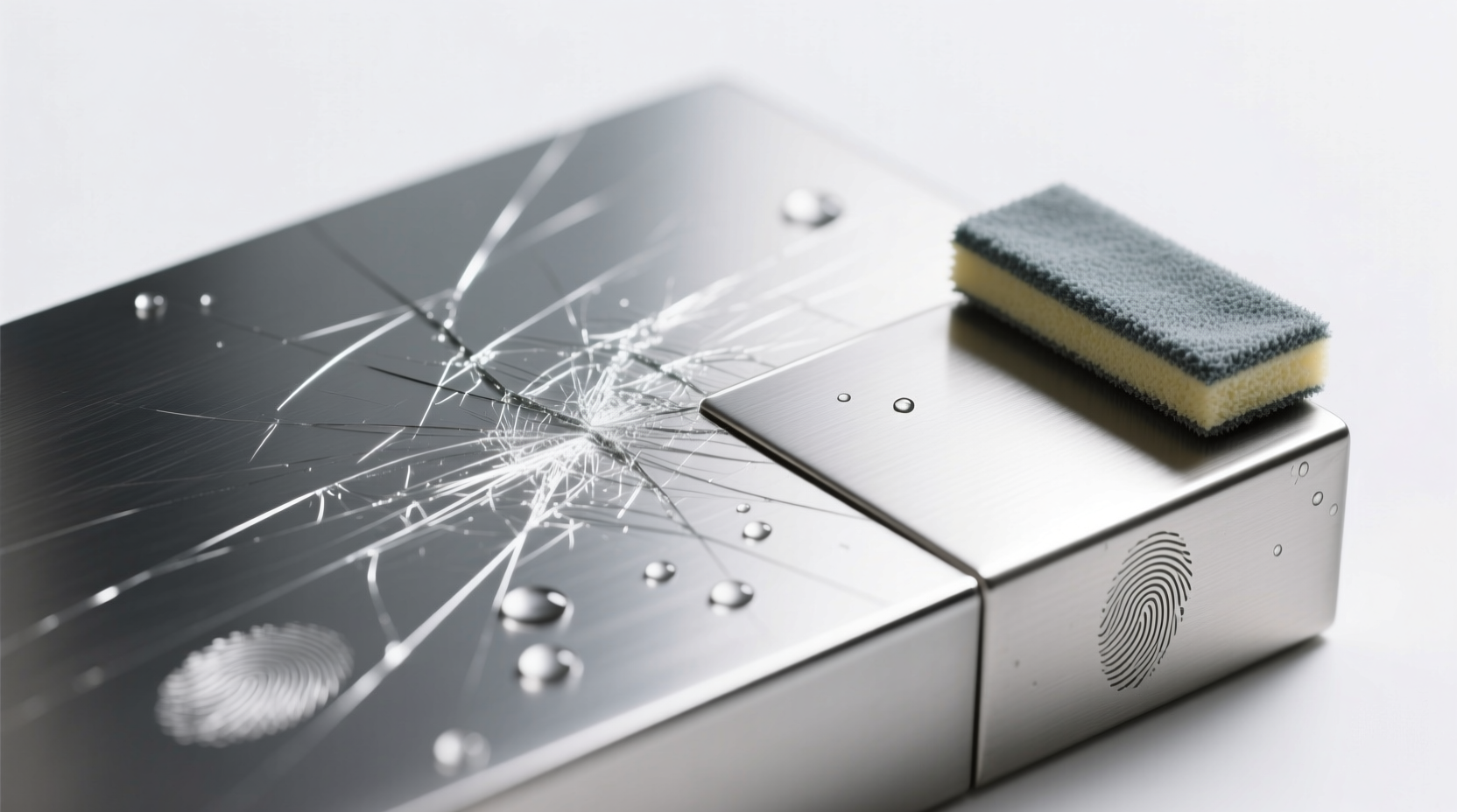 how to remove scratches from stainless steel
