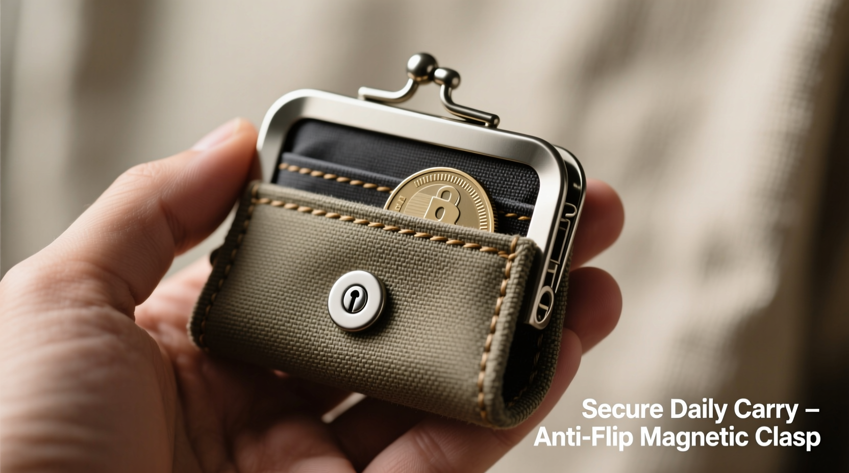 how to choose the most secure coin purse closure for everyday use