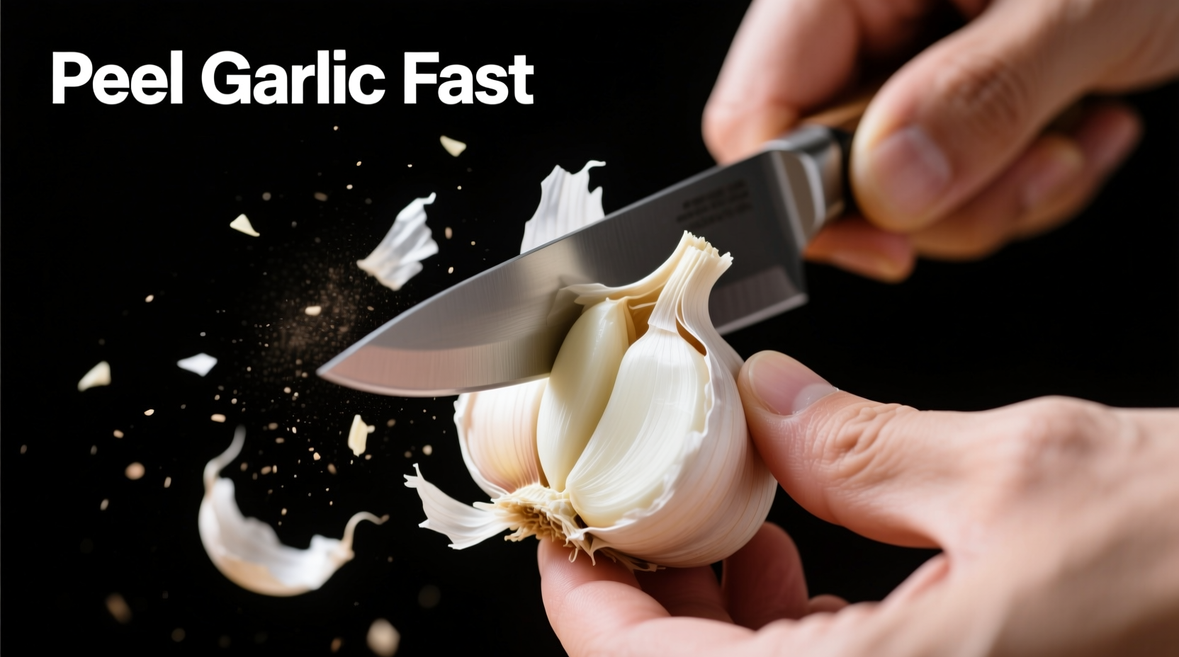 peel garlic fast
