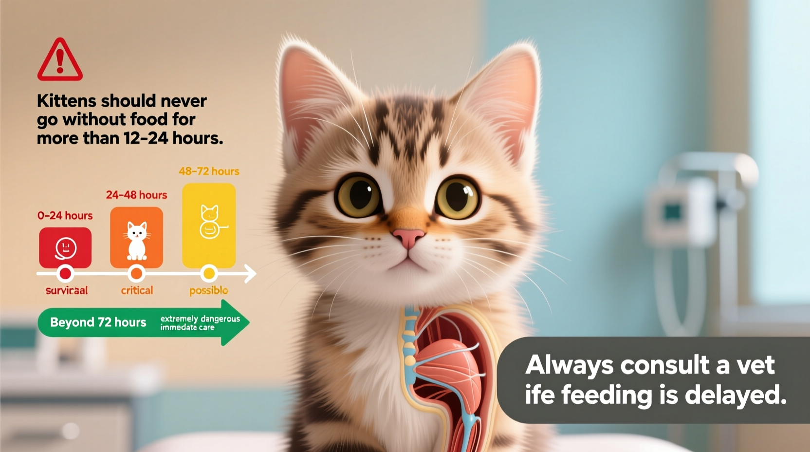 How Long Can Kittens Go Without Food: Critical Timeframes Revealed